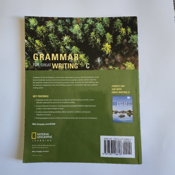 Grammar for Great Writing C by Lida R. Baker (Paperback) Very Good - Picture 2 of 5